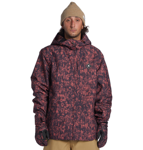 DC Men's Snow Jkt BASIS PRINT