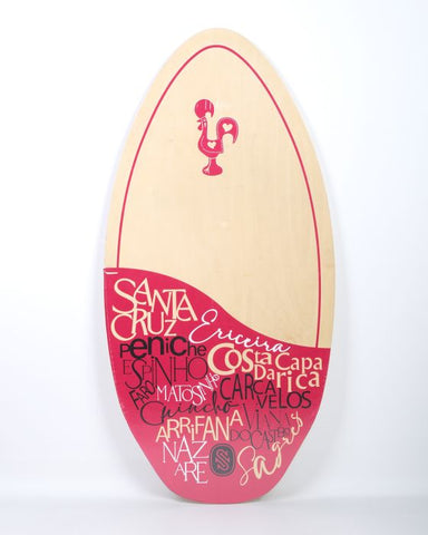 Skim One Portugal 41" Red/Black